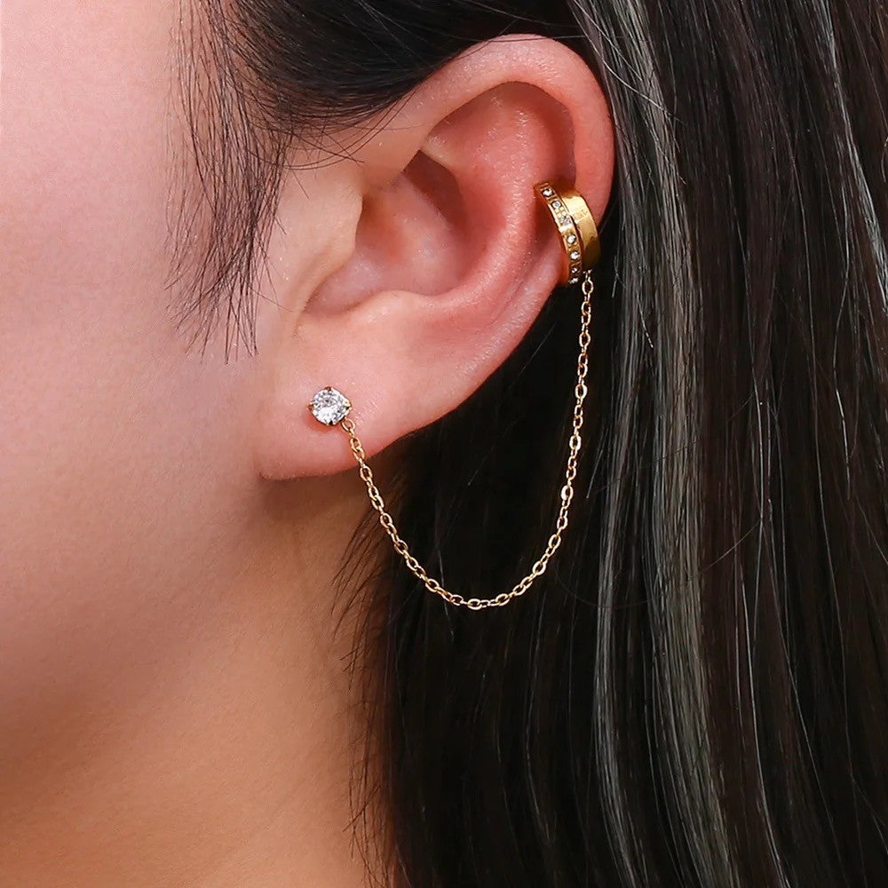 IMAN CUFF EARRINGS