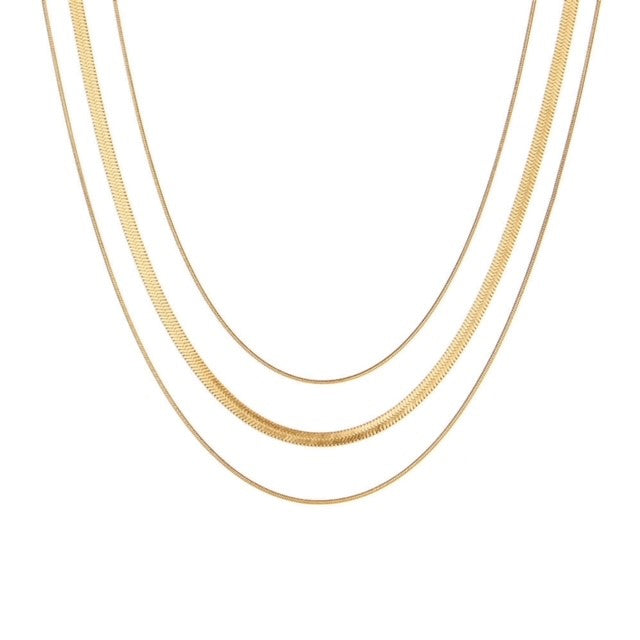LAYERD SNAKE CHAIN