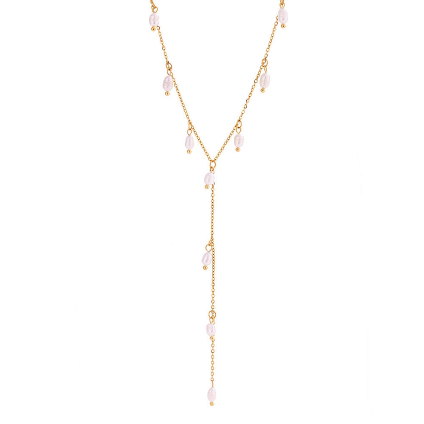 PEARLS ON ME NECKLACE