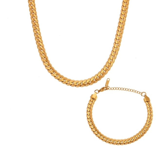INON CUBAN CHAIN | SET