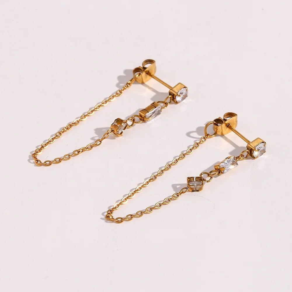 PARIS CHAIN EARINGS